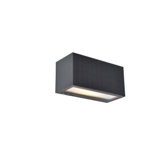 LUTEC INKA HYBRID 6989101118 LAMPA ZEWNĘTRZNA ŚCIENNA szary i odcienie szarości