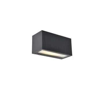 LUTEC INKA HYBRID 6989101118 LAMPA ZEWNĘTRZNA ŚCIENNA szary i odcienie szarości