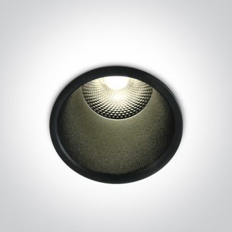 ONE LIGHT 10105FD/B/W Simu czarny wpust COB LED 3000K 5W dark light