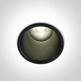 ONE LIGHT 10105FD/B/W Simu czarny wpust COB LED 3000K 5W dark light