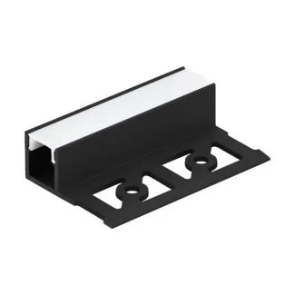 EGLO 99503 L-PROFIL DIFFUSER OPAL 2M SCHWARZ Oświetlenie do wnętrz