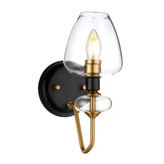 ELSTEAD Armand DL-ARMAND1-AB 1 Light Wall Light - Aged Brass