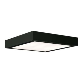 ANTIGO Plafon Nomi - Czarny (420x420 mm) 4000K 8450