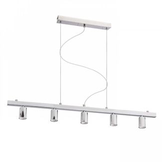 RENDL R11798 RALLONG 5 podstawa wisząca chrom 230V E27 5x42W