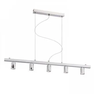 RENDL R11798 RALLONG 5 podstawa wisząca chrom 230V E27 5x42W