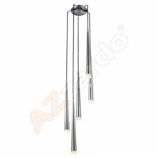 AZZARDO MD1220A-5-CH / AZ0134 Stylo 5 (chrome) Lampa wisząca