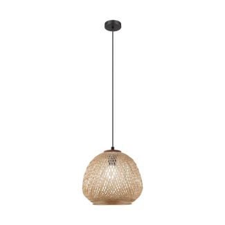 EGLO 43261 LAMPA DEMBLEBY OPRAWA WISZĄCA HL/1 E27 Ø320 NATUR/SCHWARZ DEMBLEBY