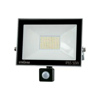 IDEUS 3707 KROMA LED S 50W GREY 6500K Naświetlacz SMD LED z czujnikiem ruchu