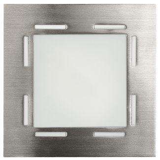 CANDELLUX 10-73849 LAMPA TECHNO PLAFON (14X14) G9 1X40W NIKIEL MAT