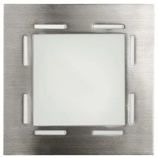 CANDELLUX 10-73849 LAMPA TECHNO PLAFON (14X14) G9 1X40W NIKIEL MAT