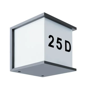 IDEUS 3687 MAXIM E27 GREY Oprawa hermetyczna