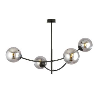 EMIBIG 1100/4 LAMPA SUFITOWA HUNTER 4 BLACK/GRAFIT