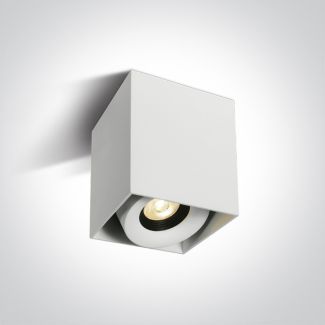 ONE LIGHT 12108XA/W/W Samarina biały cylinder COB LED 3000K