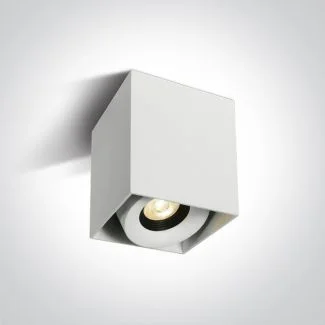 ONE LIGHT 12108XA/W/W Samarina biały cylinder COB LED 3000K