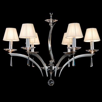 ECRYSTAL ZYR-06S Coated brass-AS white (coated by chrome)