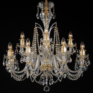 ECRYSTAL ZYR-12 Crystal-DG (gold tubes)