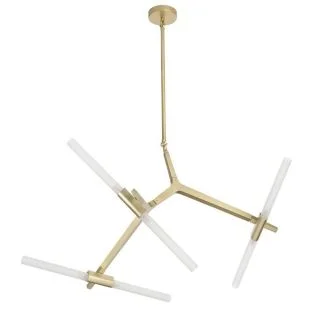Step into Design ST-1001-6 gold Lampa wisząca STICKS-6 złota