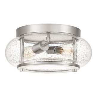 ELSTEAD Trilogy QZ-TRILOGY-FS-BN 2 Light Flush Mount - Brushed Nickel