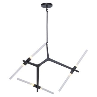 Step into Design ST-1001-6 black Lampa wisząca STICKS-6 czarna