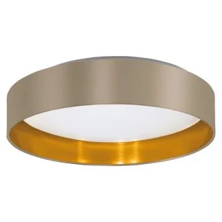 EGLO 99541 LAMPA MASERLO 2 OPRAWA SUFITOWA LED-DL Ø380 TAUPE/GOLD MASERLO 2