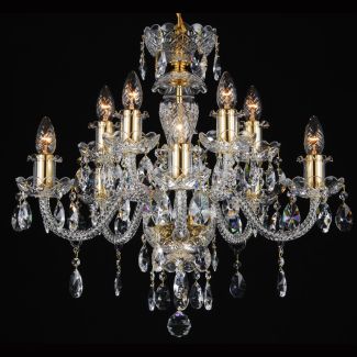 ECRYSTAL ZYR-10 Crystal-BG (gold tubes)