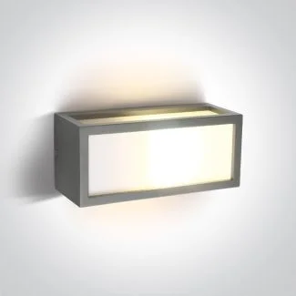 ONE LIGHT 67328/G Tampouria szary zewnętrzny kinkiet E27 20W