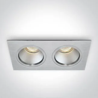 ONE LIGHT 50205D/AL Sermili aluminiowy wpust z oprawką GU5.3 MR16 dark light