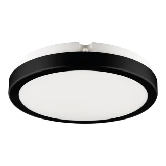 MILAGRO EKP0471 Plafon Vera 18W 4000K Czarny IP65