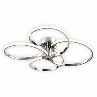 WYPRZEDAŻ E-CRYSTAL 00510 LED CHROME BEND 64W 4000K