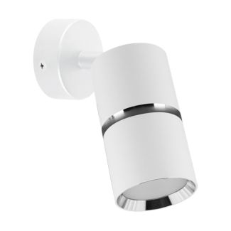 IDEUS 04259 DIOR SPT GU10 WHITE/CHROME Oprawa ścienno-sufitowa
