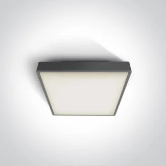 ONE LIGHT 67282N/AN/W Pirnari plafon antracyt LED 3000K 16W IP65
