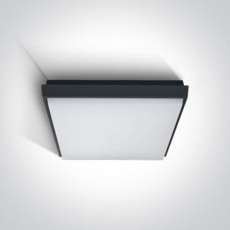 ONE LIGHT 67363A/AN/W Stamata 2 plafon antracyt LED 3000K 30W IP54