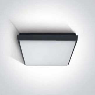 ONE LIGHT 67363A/AN/W Stamata 2 plafon antracyt LED 3000K 30W IP54