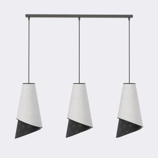 EMIBIG 1619/3 MODA 3 BL GRAY LAMPA WISZĄCA