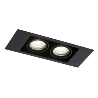 ANTIGO Lampa wpuszczana Ebino 2 - Czarna 3306