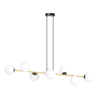 EMIBIG 1241/8 LAMPA WISZĄCA GRAVITY 8 BL OPAL