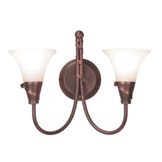 ELSTEAD EMILY EM2 COPPER 2Lt Wall Light