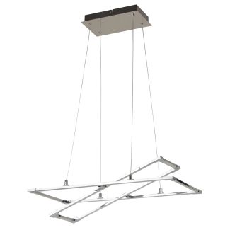 CANDELLUX A0033-320 KSEROS LAMPA WISZĄCA 60X30 35W LED SREBRNO SZARY 4000K APETI