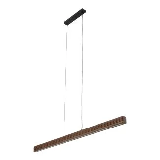 TK-LIGHTING 11653 VIGA WOOD LED SOSNA SZCZOTKOWANA ORZECH LAMPA WISZĄCA