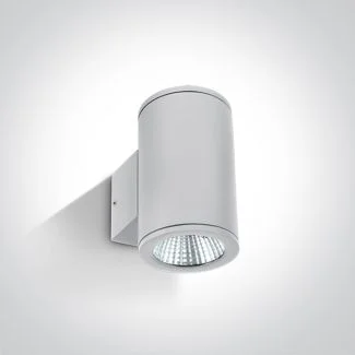 ONE LIGHT 67138/W/W Bralos biały zewnętrzny kinkiet 3000K 2x6W IP54