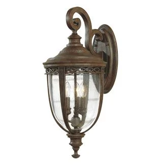 ELSTEAD ENGLISH BRIDLE FE/EB2/L BRB 3Lt Large Wall Lantern
