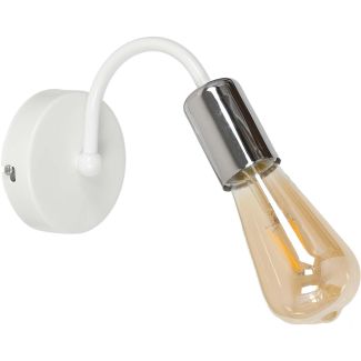 LUMINEX 8073 kinkiet Dow white/chrome 1