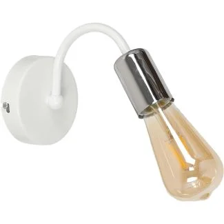 LUMINEX 8073 kinkiet Dow white/chrome 1