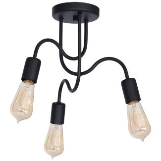 LUMINEX 8059 plafon Dow black 3