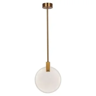 Step into Design ST-8950-24 Lampa wisząca MARBLE LED marmurowo złota 24 cm