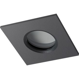AZZARDO AZ4231 IKA SQUARE IP65 DGR TECHNICAL DOWNLIGHT DARK GREY