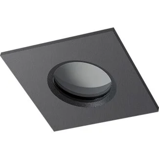 AZZARDO AZ4231 IKA SQUARE IP65 DGR TECHNICAL DOWNLIGHT DARK GREY