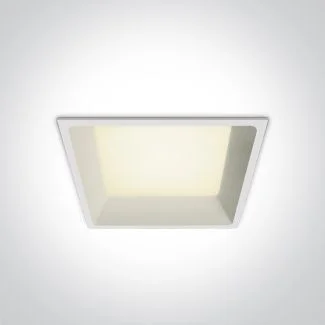 ONE LIGHT 50122D/W/C Stelida biała oprawa typu downlight LED 4000K 22W dark light