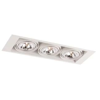 ANTIGO Lampa wpuszczana Muko 3 - Biała 7358