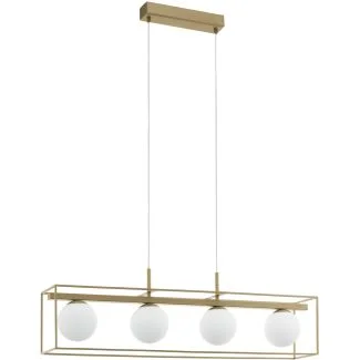 EGLO 97793 HL/4 E14 CHAMPAGNER/WEISS VALLASPRA